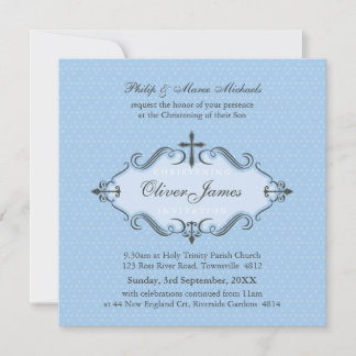 CHRISTENING INVITATIONS :: viva 7SQ