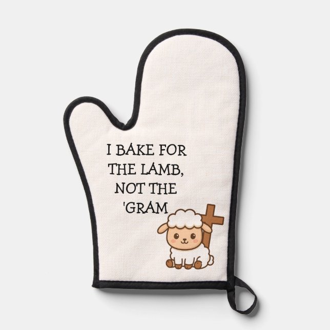 Christian Baking Oven Mitt pour femmes (Recto)