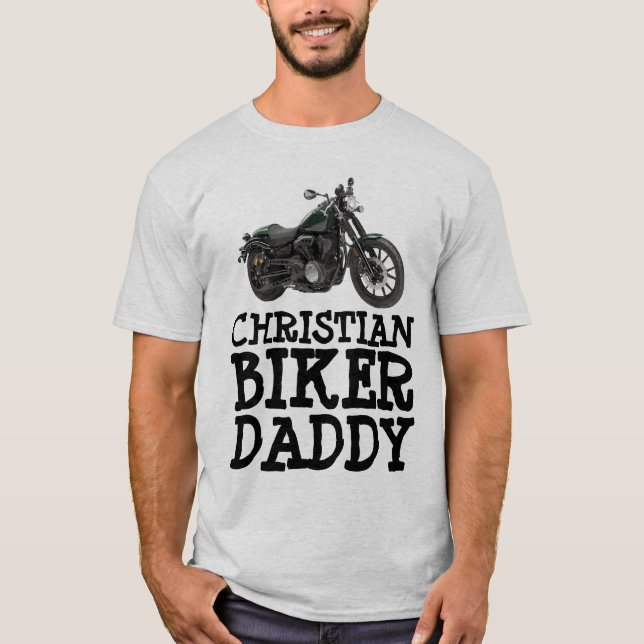 CHRISTIAN BIKER DADDY T-SHIRTS (Devant)