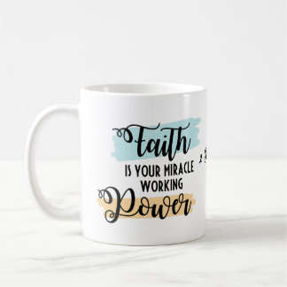 Christian Coffee Mug - La foi est le pouvoir