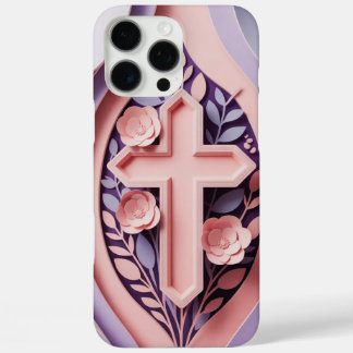 Christian Cross iPhone 16 Pro Coque Ai design