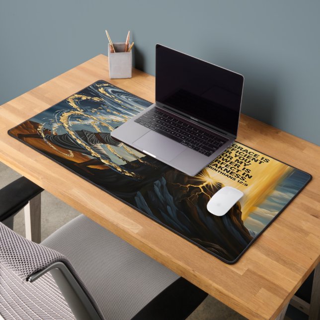 Christian Desk Mat For Black Women (Bureau 2)