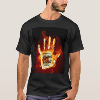 Christian Don&x27 ; t Aller en enfer t-shirt graph