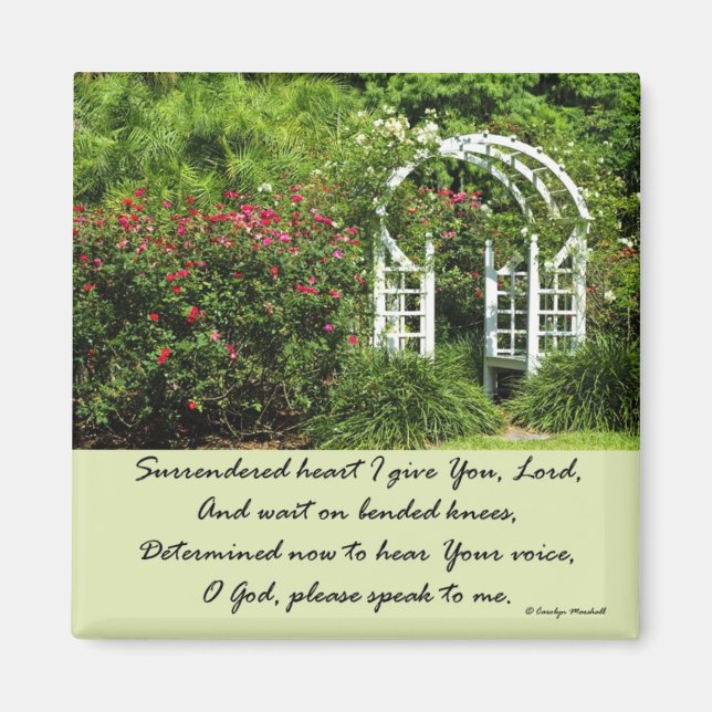 Christian Encouragement Magnet (Devant)