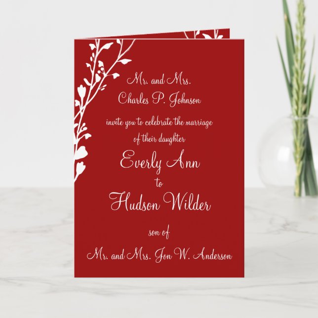 Christian Faire-part de mariage-Deux sont meilleur (Devant)