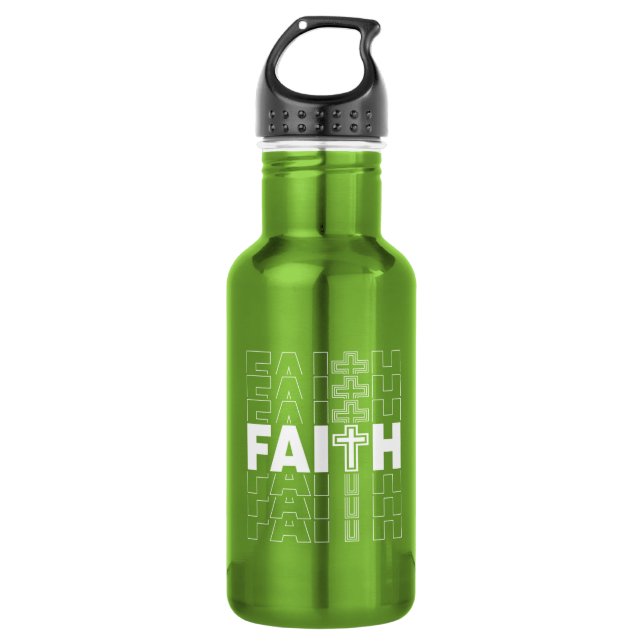 Christian Faith Bouteille d'eau (Devant)