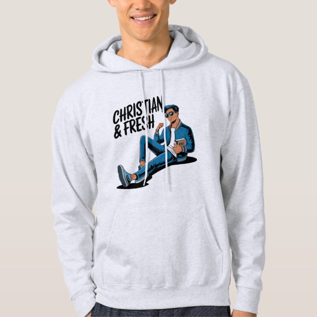 Christian & Fresh Religieux Tshirt Sweat - shirt à (Devant)