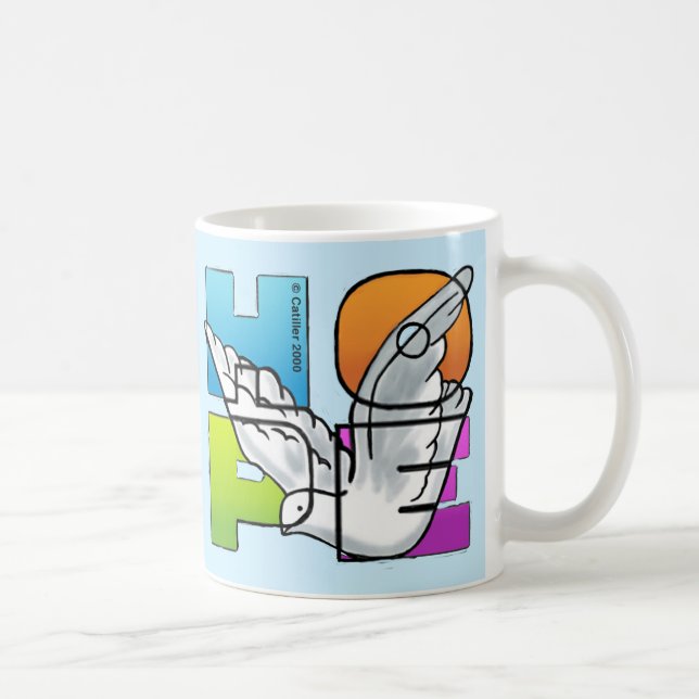 Christian Hope Dove mug (Droite)