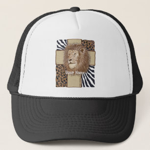 Christian Lion Cross Casquette