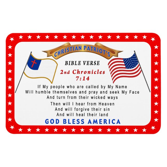 Christian Magnet Fridge 2e chroniques 7 14 (Horizontal)