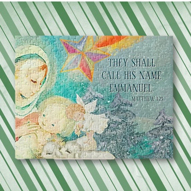 Christian Nativité Scène Jigsaw Puzzle (Créateur téléchargé)