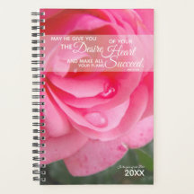 Christian Planner pour les femmes - Rose rouge