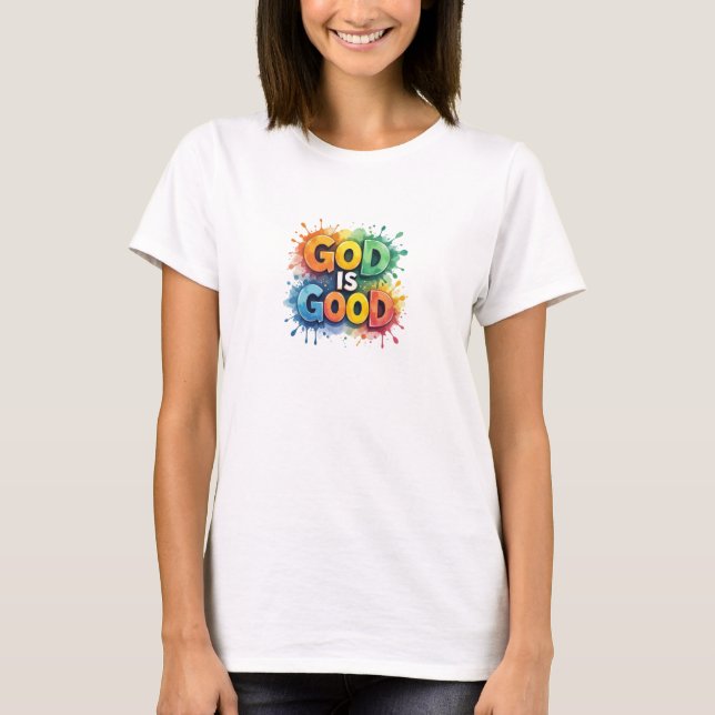 Christian T-shirt DIEU EST BON (Devant)