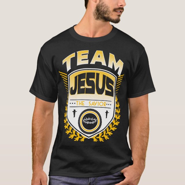 Christian T-Shirt : Équipe Jésus (Devant)