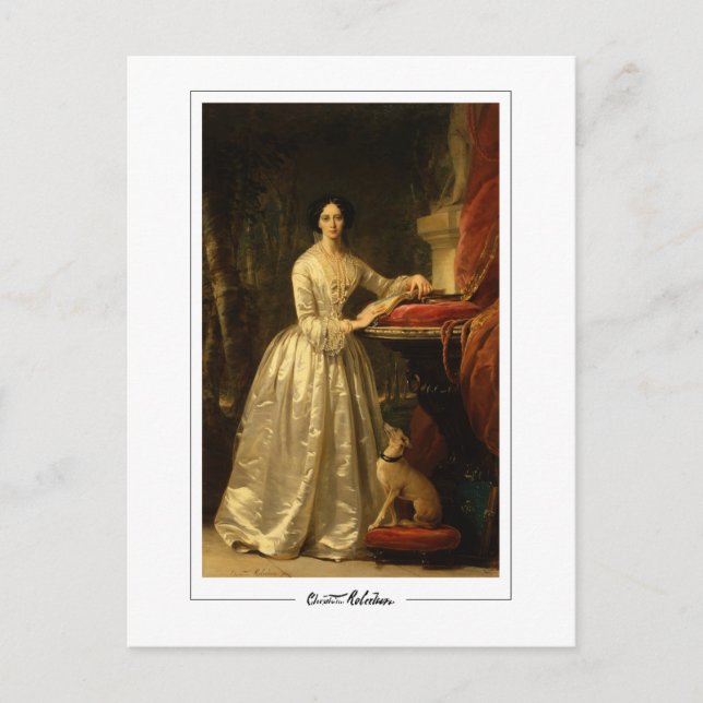 Christina Robertson #55 - Carte postale d'art fin (Devant)