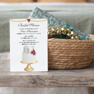 Christmas Bridal Shower Invitation
