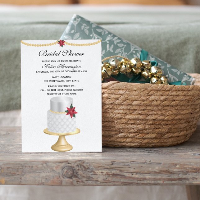 Christmas Bridal Shower Invitation (Créateur téléchargé)