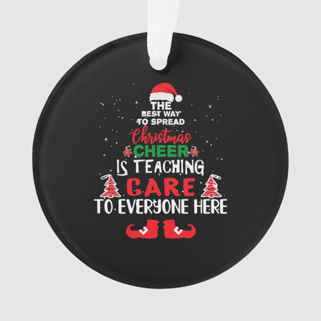 Christmas Care Teachers , Funny Care Teachers (devant)