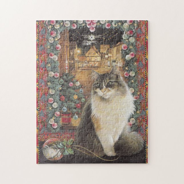 CHRISTMAS CHAT JIG VU PUZZLE (Vertical)