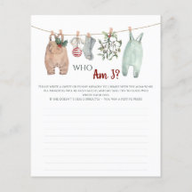 Christmas Clothes Who Am I?