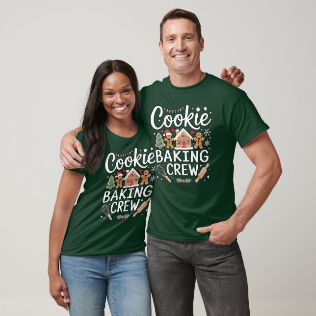 Christmas "Cookie Baking Crew" Basic T-Shirt (Unisexe)