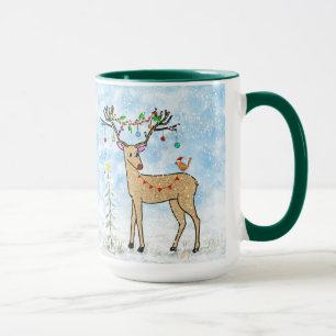 Christmas Deer Mug