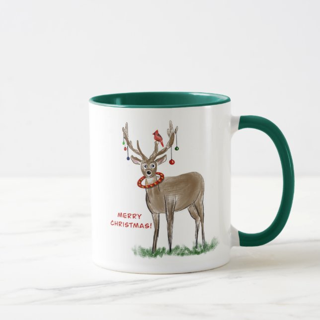 Christmas Deer Mug (Droite)