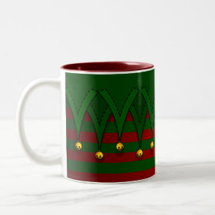 Christmas Elf Mugs Festive Fêtes Coupes de café de