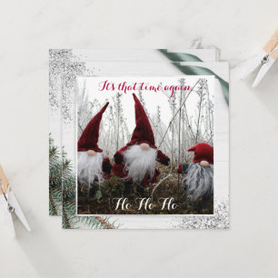 Christmas Elves Ho Ho Ho Parties scintillant Fun F