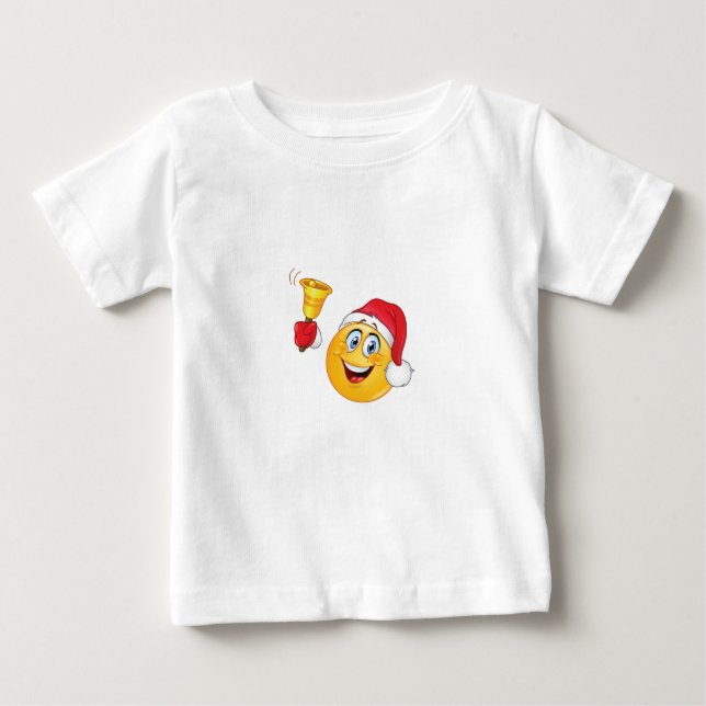 ***CHRISTMAS EMOGI*** T-SHIRT POUR LES PETITS (Devant)