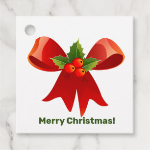 Christmas Favoriser Cadeau Tags Étiquette Holiday