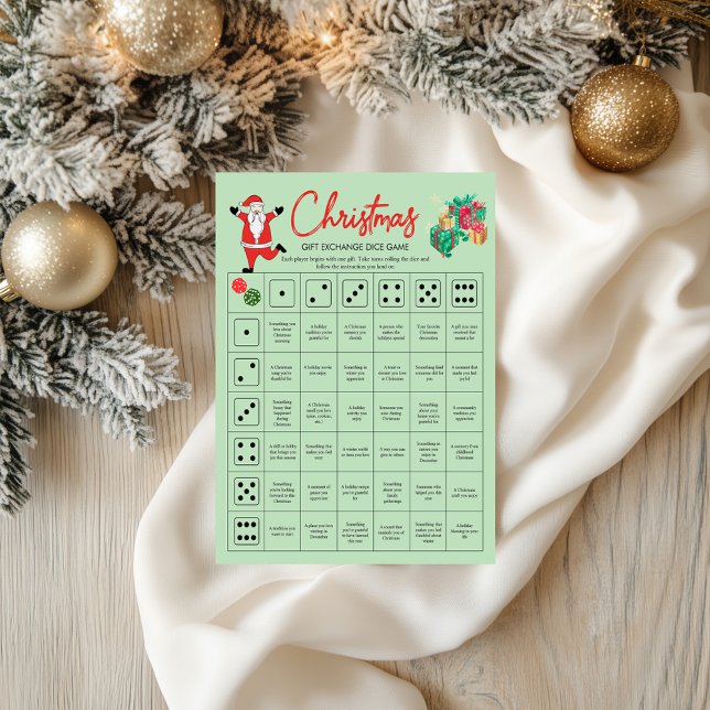 Christmas Gift Exchange Dice Game | Roll the Dice (Christmas Gift Exchange Dice Game | Roll the Dice)