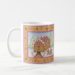 Christmas Gingerbread Maison café Mug Cadeau
