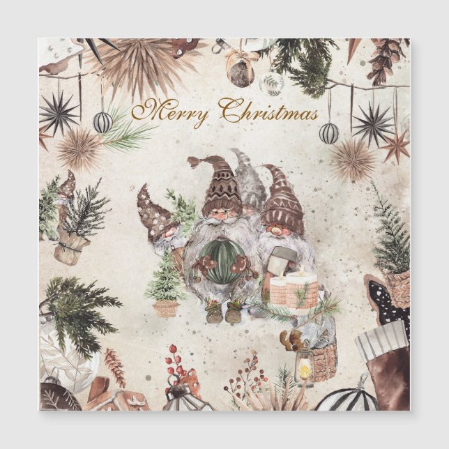 Christmas gnomes (Devant)