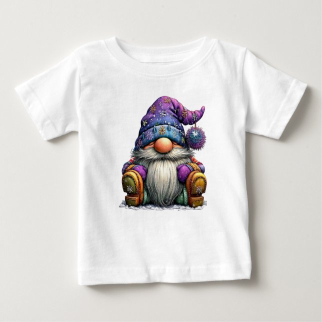 Christmas Gronme Jersey T-Shirt for Children (Devant)