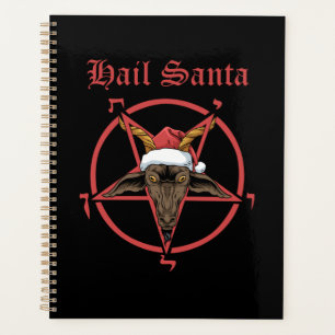 Christmas Hail Père Noël Satanism Goat Satan Bapho