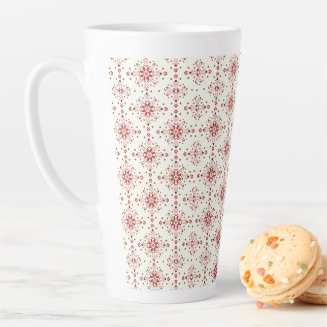 Christmas Holiday Latte Mug (En situation)