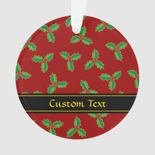 Christmas Holly Motif