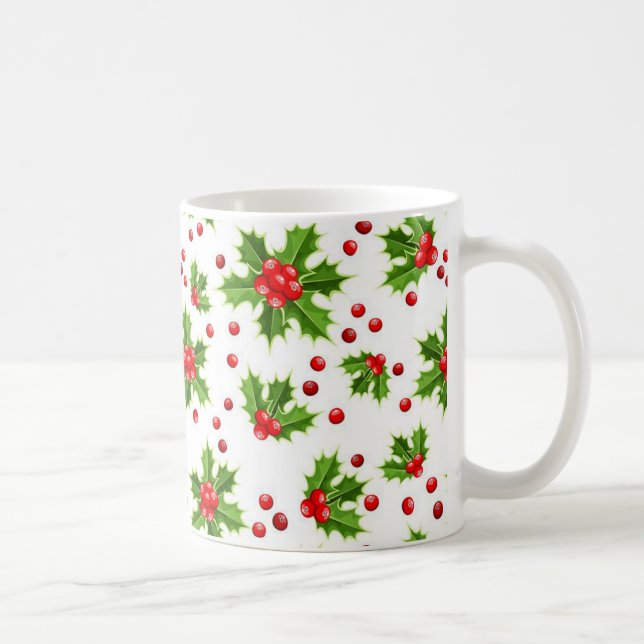 Christmas Holly Mug (Droite)
