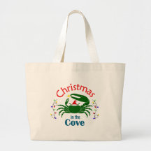 Christmas in the Cove Tote Bag