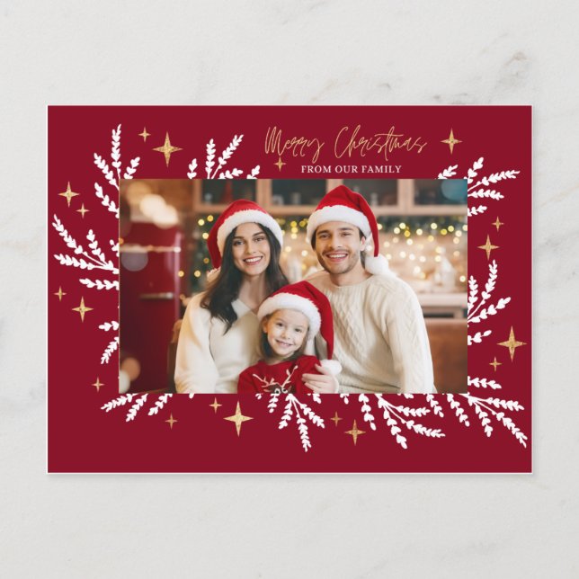 christmas invitation card (Devant)