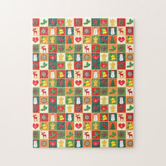 Christmas jigsaw puzzle (Vertical)