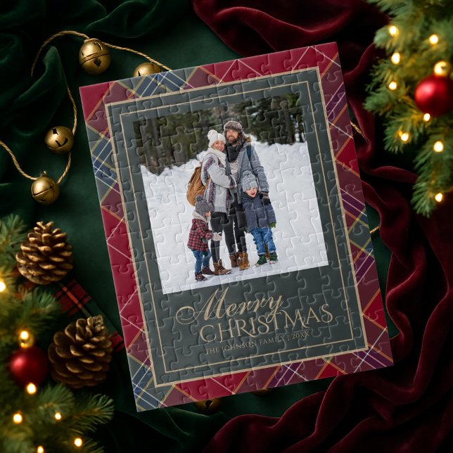 Christmas Jigsaw Puzzle | Family Photo Gift (Créateur téléchargé)