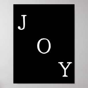 Christmas Joy Holiday Quote Poster