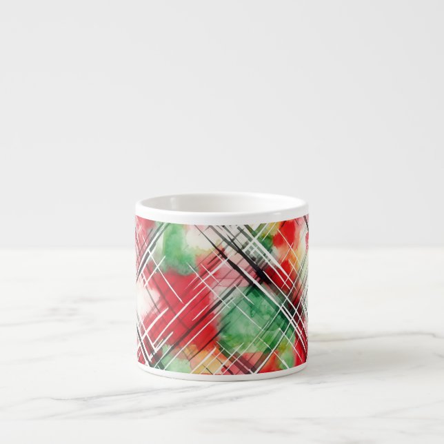 Christmas Lights Espresso Mug (Devant)