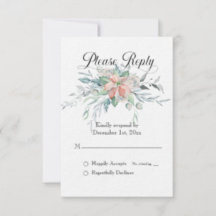Christmas Magic/Poinsettia Mariage Réponse