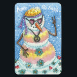 CHRISTMAS MAGNET super SNOWMAN "PAIX SUR TERRE"<br><div class="desc">C'ÉTAIT LES JOURS DE LA PUISSANCE FLEURIÈRE,  LA CRAVATE DYE ÉTAIT ENTRÉE,  ET LE SIGNE DE PAIX. AJOUTEZ UN PEU D'AMOUR AVEC CE SUPER SNOWMAN "PEACE ON EARTH" MAGNET Grand Rectangle *Personnaliser... ..Chercher Les Articles Correspondants Susan Brack Design</div>