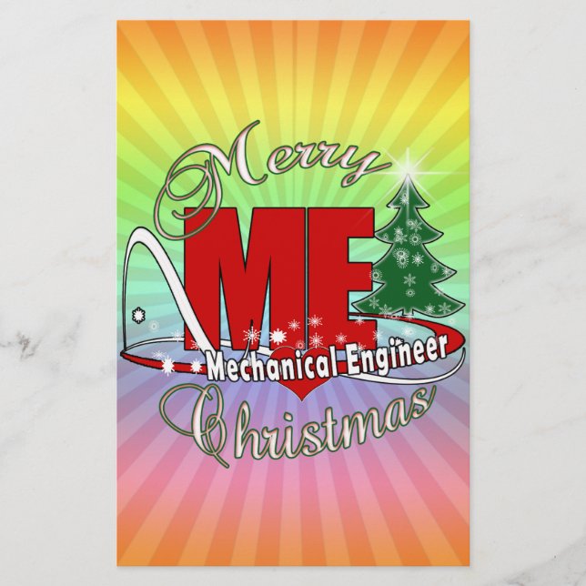 CHRISTMAS ME INGÉNIEUR MÉCANIQUE (Devant)