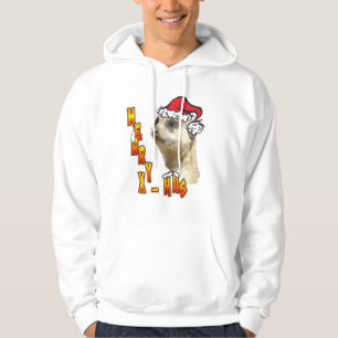 Christmas Meerkat Père Noël Sweat - shirt à cap