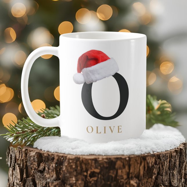 Christmas Monogram Mug (Créateur téléchargé)